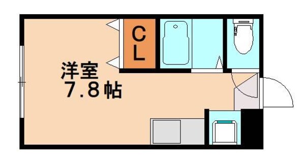 折尾駅 バス20分  学研都市ひびきの下車：停歩4分 2階の物件間取画像